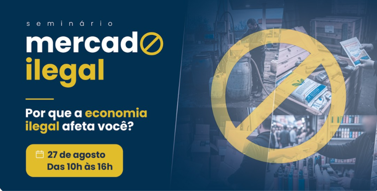 Especialistas e autoridades se reúnem em Brasília para debater os efeitos econômicos, sanitários e de segurança do mercado ilegal